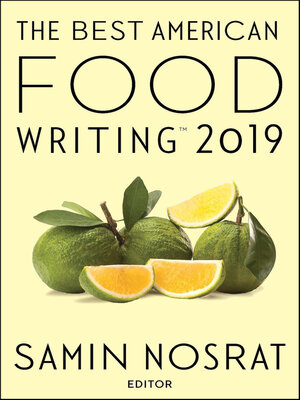 cover image of The Best American Food Writing 2019